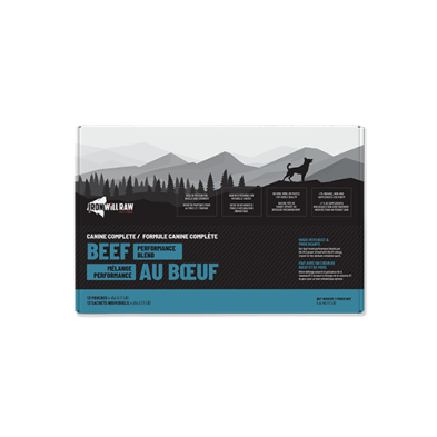 Iron Will Raw® Canine Complete™ Beef Performance Blend Frozen Dog Food