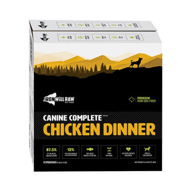 Iron Will Raw 🍁Chicken & Beef Dinner for Dogs