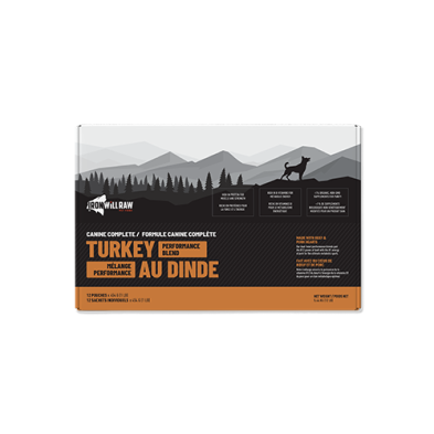 Iron Will Raw® Canine Complete™ Turkey Performance Blend
