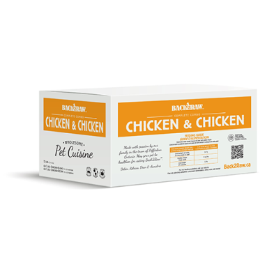 Back2Raw™ 🍁Complete Chicken Recipe & Chicken Blend Frozen Dog Food 12lb
