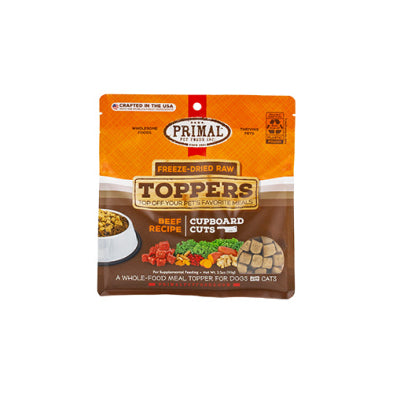 Primal Freeze Dried Cupboard Cuts Beef 3.5oz
