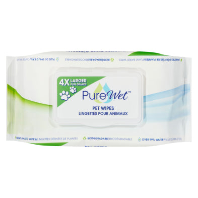 PureWet 🍁Pet and People Wipes 15ct - 4X Larger
