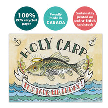 Tree Free Greetings🍁 Holy Carp It's Your Birthday