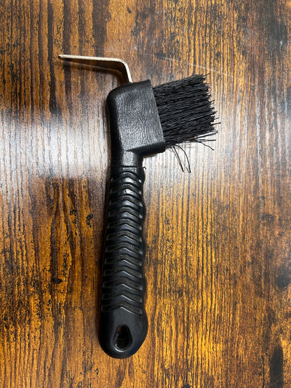 Black Gripper Handle Hoof Pick
