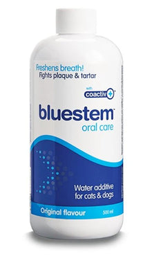 Bluestem🍁 Oral Care Orignal Unflavoured Water Additive with Coactive+ for Dogs & Cats 500ml