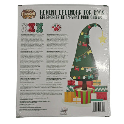 Bosco & Roxy's 2025 Essential Advent Calender - 24 Apple & Cinnamon Dog Cookies