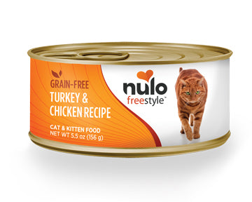 Nulo Turkey & Chicken Pate for Cats & Kittens 5.5oz