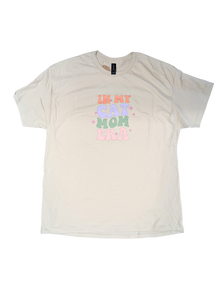 Cat Mom Era T Shirt - Tan