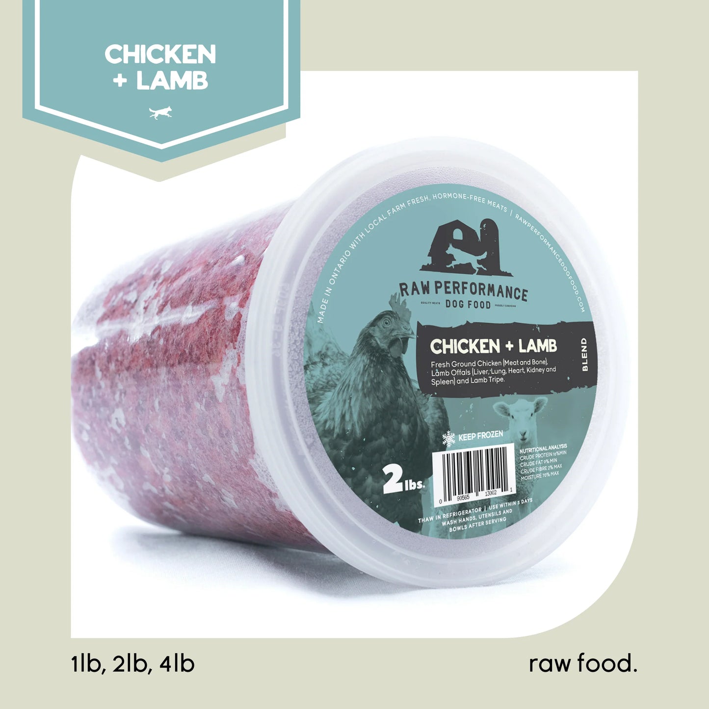 Raw Performance 🍁Chicken and Lamb Blend