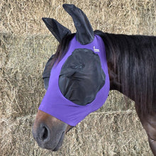 Canadian Horsewear 🍁Purple Bug Eye Lycra Fly Mask