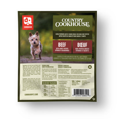 Caravan 🍁Country Cookhouse Gently Cooked Beef for Dogs 1LB