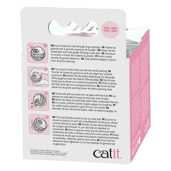 Catit 🍁Pink Cat Treat Ball