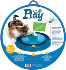 Catit 🍁Play 3 in 1 Circuit Ball Toy with Massager