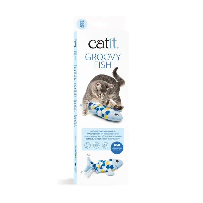 Catit 🍁Groovy Fish Blue