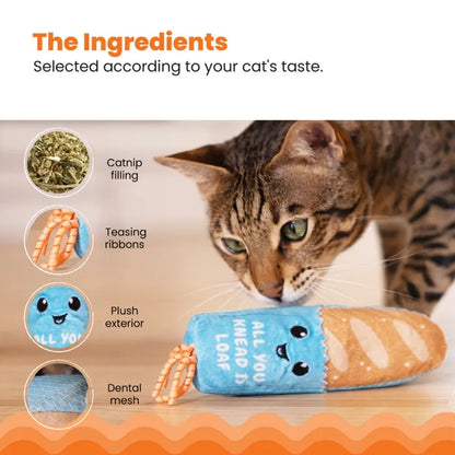 Catstages® Catnip Loaf Kicker Toy