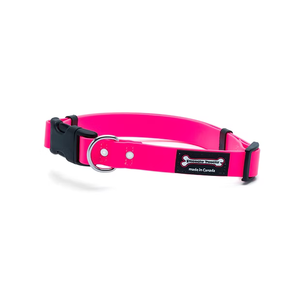 Smoochy Poochy🍁 Hot Pink Waterproof Quick Release Collar