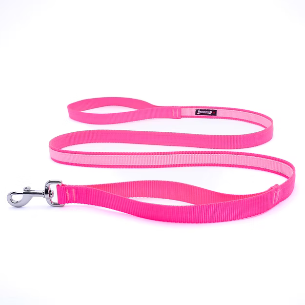 Smoochy Poochy 🍁Hot Pink & Baby Pink Hands Free Leash