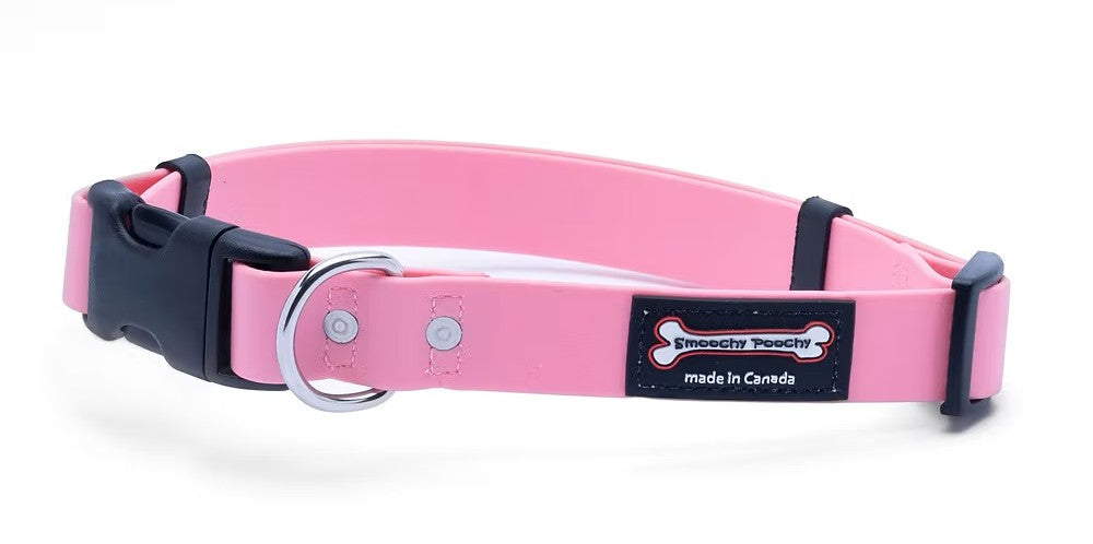 Smoochy Poochy🍁 Baby Pink Quick Release Biothane Collar