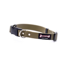 Smoochy Poochy 🍁Khaki Quick Release Biothane Collar