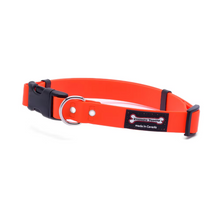 Smoochy Poochy🍁 Orange Quick Release Biothane Collar