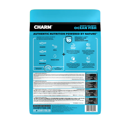 CHARM🍁 North Atlantic Ocean Fish for Cats & Kittens