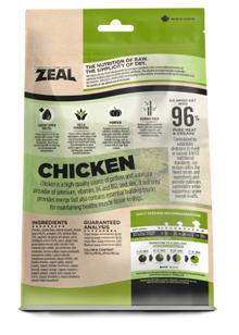 Zeal Chicken Gently Air-Dried Food for Dogs