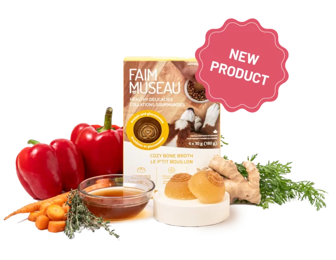 Faim Museau 🍁Healthy Delicacies Frozen Cozy Bone Broth 6 x 30g