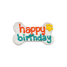 Bosco & Roxy's Decorated Cookie Apple Cinnamon Happy Birthday Bone