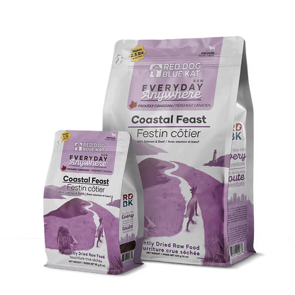 RDBK 🍁Coastal Feast Salmon & Beef Gently Dried Raw Food for Dogs