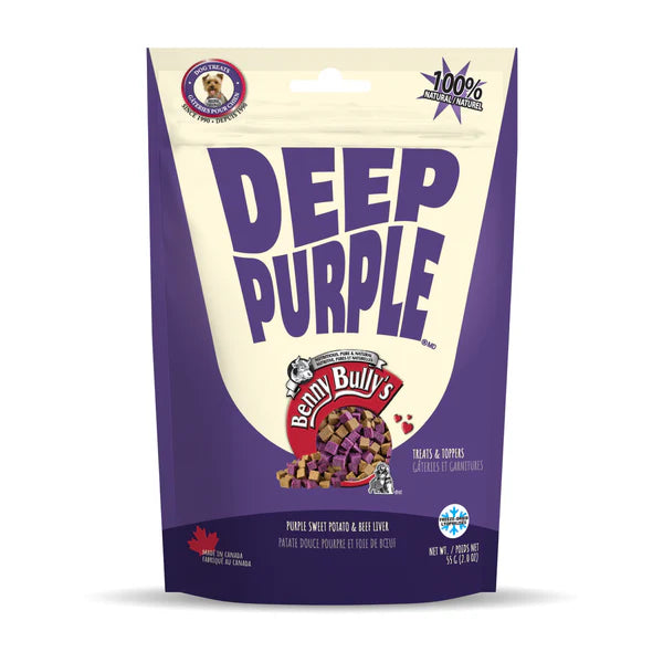 Benny Bullys🍁 Deep Purple Beef Liver & Japanese Purple Sweet Potato 55g