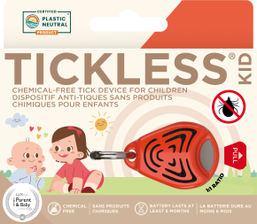 TICKLESS® Kid Ultrasonic Tick Repellent - Orange