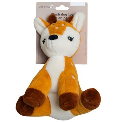 DexyPaws 🍁Fawn Plush Dog Toy