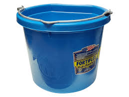 Fortiflex Royal Blue 19L Flat Back Pail