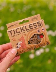 Tickless Eco Pet Ultrasonic Flea and Tick Repellent in Brown