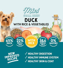 Naturo Canine Mini Duck and Rice with Veg 150g