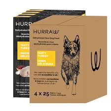 Hurraw🍁 Turkey Dehydrated Raw Dog Food - 25 Cups