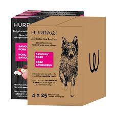 Hurraw🍁 Pork Dehydrated Raw Dog Food - 25 Cups