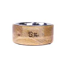 GF Pet 🍁Wood Bowl Natural