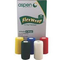 Flex Wrap EZ Tear 4" Assorted Colours
