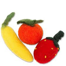 Karma Cat Wool Felt Fruit - 3 Pack