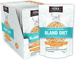 Koha Bland Diet Chicken & White Rice with Pumpkin for Cats 2.8oz