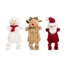 Huggle Houndz Holiday Flatties Assorted Dog Toy