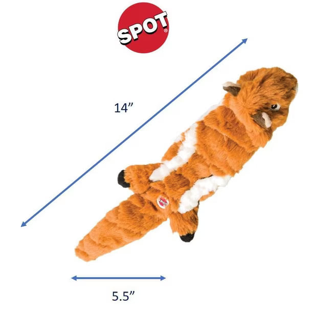 Spot® Skinneeez™ Extreme Quilted 23" Dog Toy Chipmunk