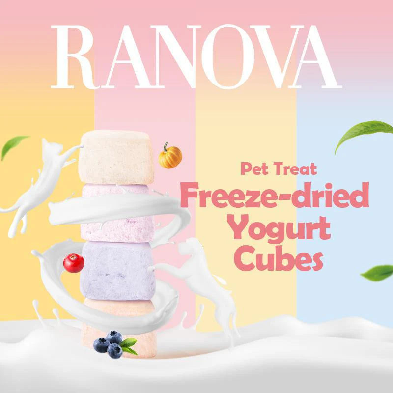 Ranova Freeze Dried Yogurt  Dog & Cat Treats - Mixed Flavours 40g