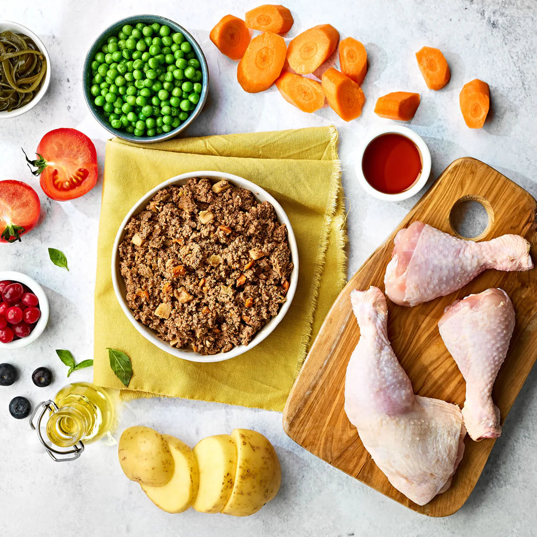 Naturo Canine Grain Free Chicken & Potato with Veg 400g