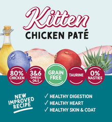Naturo Kitten Chicken Pate Pouch 85g