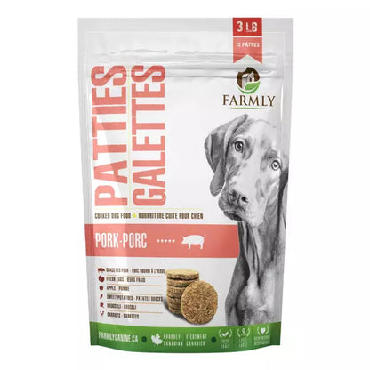 Farmly Pork Patties 3Lb