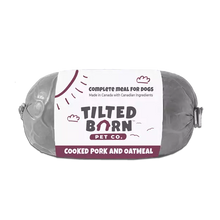 Tilted Barn Pet Co. 🍁 Cooked Pork & Oatmeal 1lb
