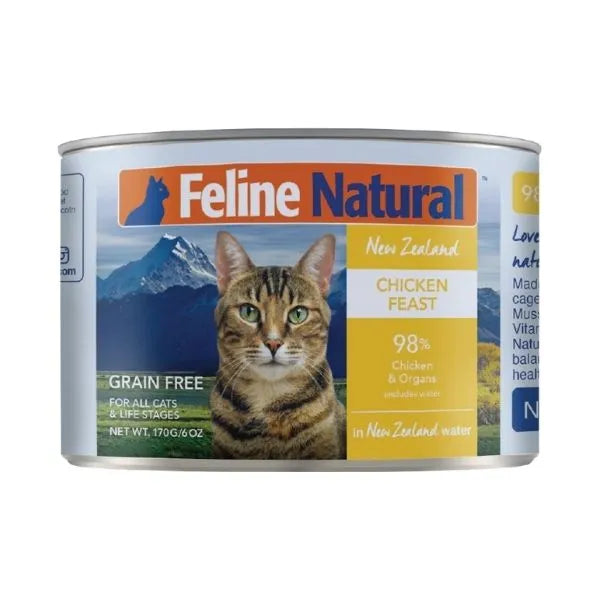 Feline Natural Chicken Feast Cat Wet Food 6oz