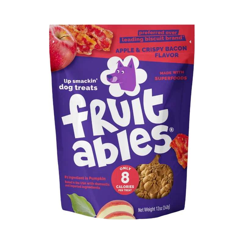 Fruitables Crispy Bacon & Apple Dog Treats